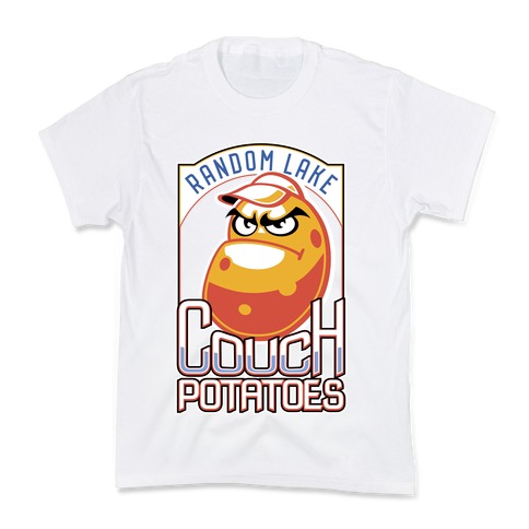 Couch Potatoes Fake Sports Team Kids T-Shirt