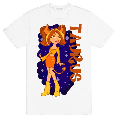 Zodiac Dollz: Taurus T-Shirt