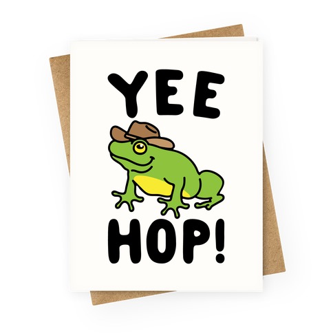 Yee Hop Greeting Card