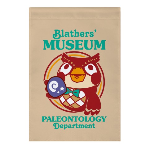 Blathers' Museum Paleontology Department Garden Flag