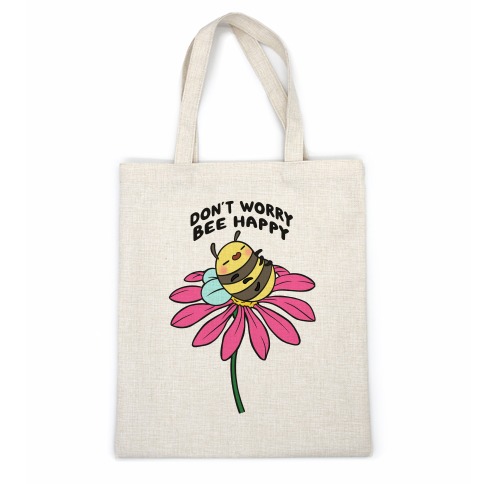 Don't Worry Bee Happy Casual Tote