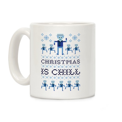 Christmas Is Chill Snow Miser Coffee Mug