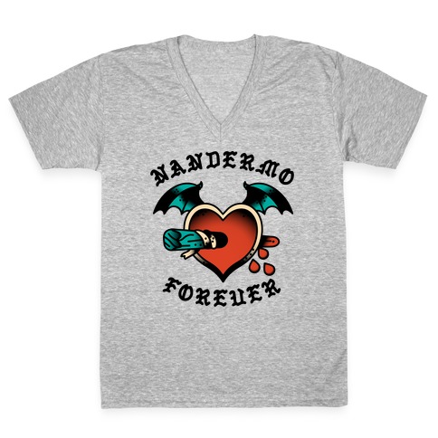 Nandermo Forever V-Neck Tee Shirt