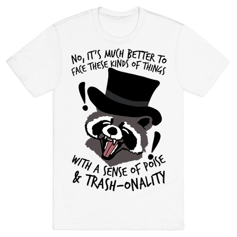 Trash-onality Emo Raccoon T-Shirt