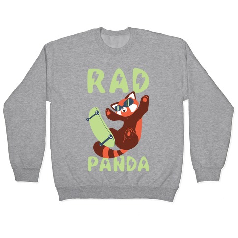 Rad Panda - Red Panda Pullover