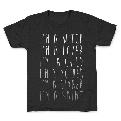 I'm a Witch, I'm a Lover Kids T-Shirt