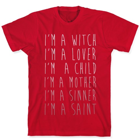 I'm a Witch, I'm a Lover T-Shirts | LookHUMAN