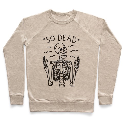 So Dead Skeleton Pullover