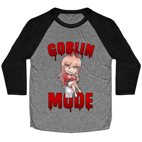 Goblin Mode Power Baseball Tee
