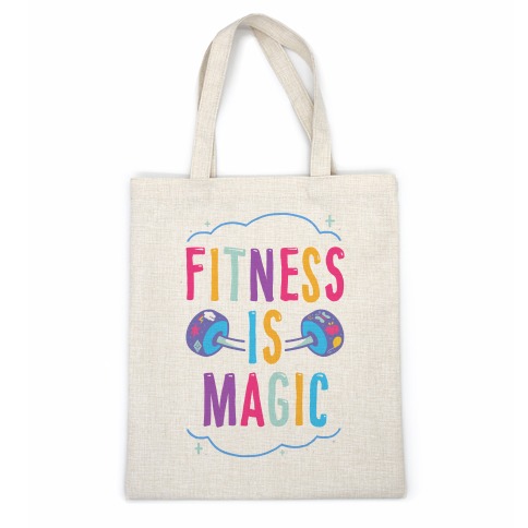 Fitness Is Magic Casual Tote