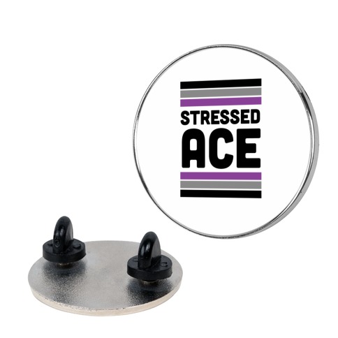 Stressed Ace Pin
