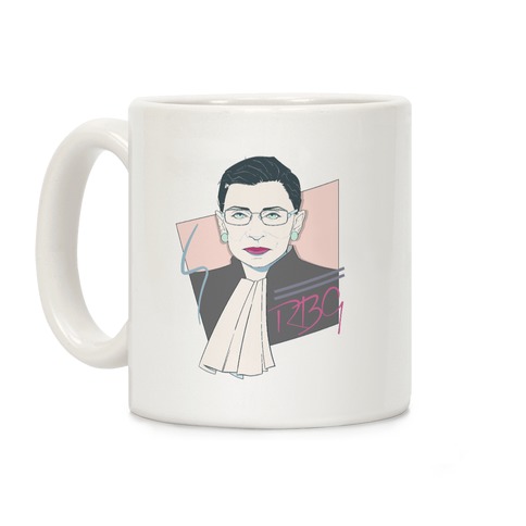 80's Ruth Bader Ginsburg Coffee Mug