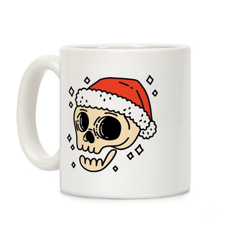 Santa Skull Coffee Mug