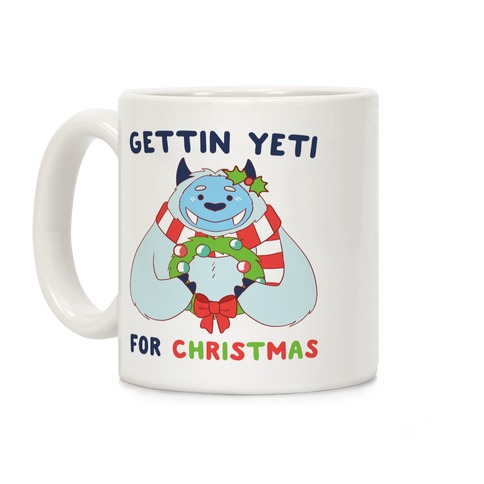 Gettin' Yeti for Christmas Greeting Cards | LookHUMAN