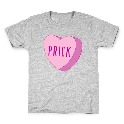 Prick Candy Heart Kids T-Shirt
