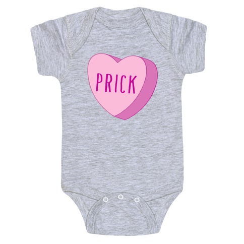 Prick Candy Heart Baby One-Piece