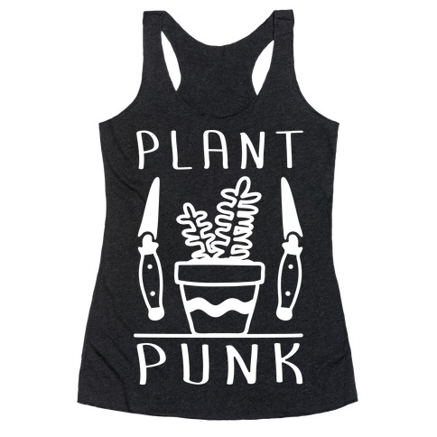 Plant Punk Racerback Tank Top