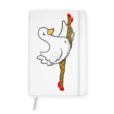Duck Dance Pin-up Legs Notebook