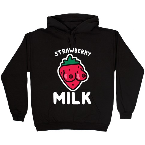 Strawberry Milk Hooded Sweatshirt