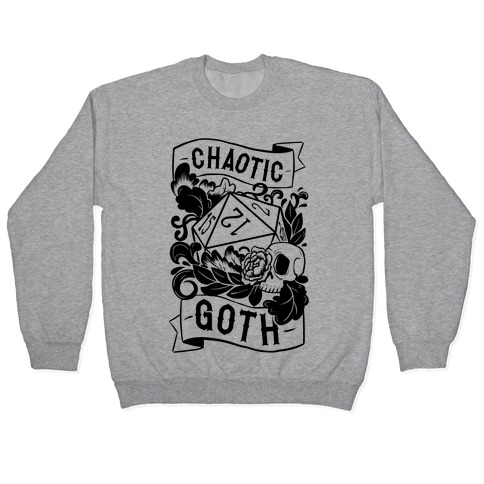 Chaotic Goth Pullover