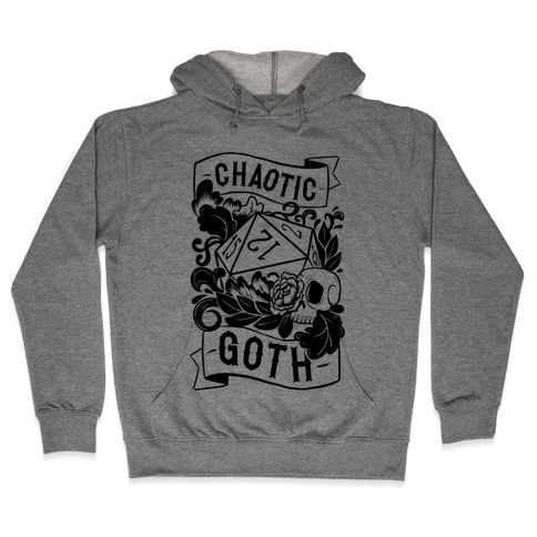 Chaotic Goth Hooded Sweatshirt