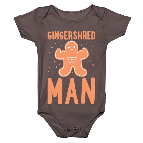 Gingershred Man Baby One-Piece
