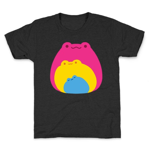 Frogs In Frogs In Frogs Pansexual Pride Kids T-Shirt