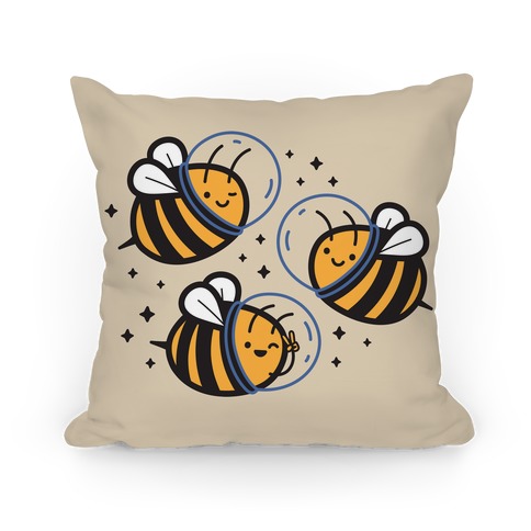 Space Bees Pillow