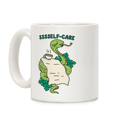 Sssself-Care Snake Coffee Mug