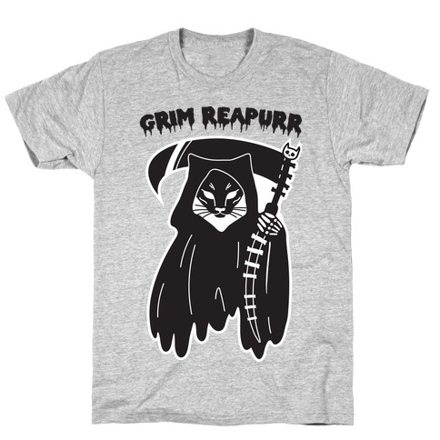 Grim Reapurr Cat T-Shirt