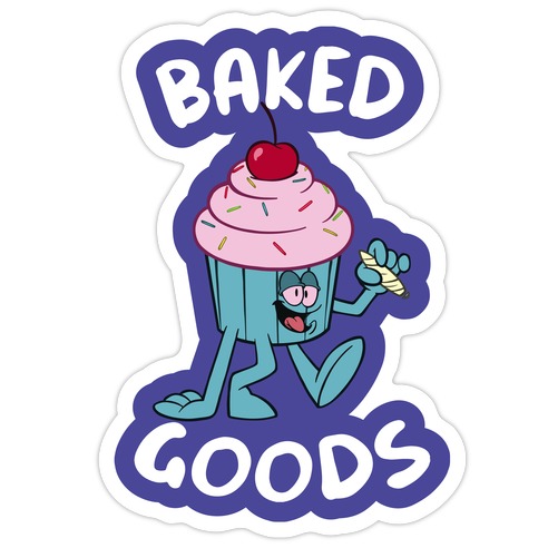Baked Goods Die Cut Sticker
