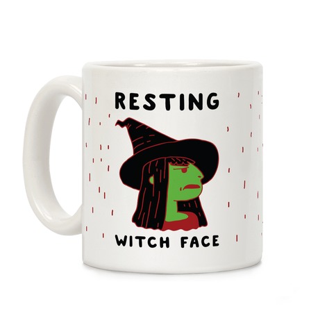 Resting Witch Face Coffee Mug