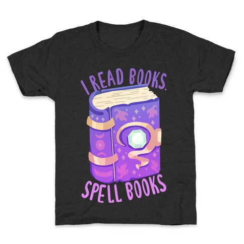 I Read Books. Spell Books Kids T-Shirt