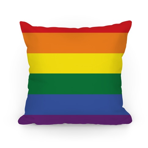 Gay Pride Flag Pillow