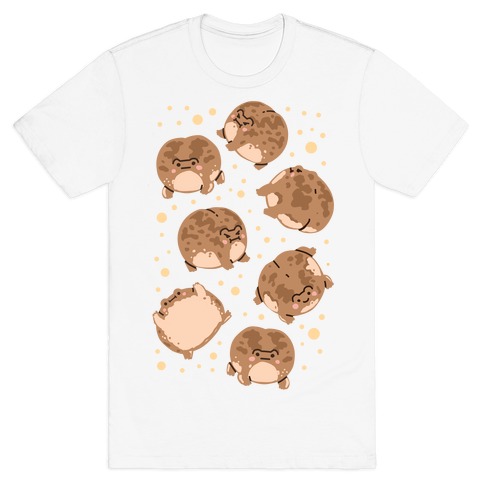 Desert Rain Frog Pattern T-Shirt