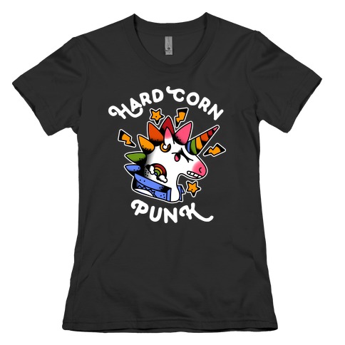 Hard Corn Punk Womens T-Shirt