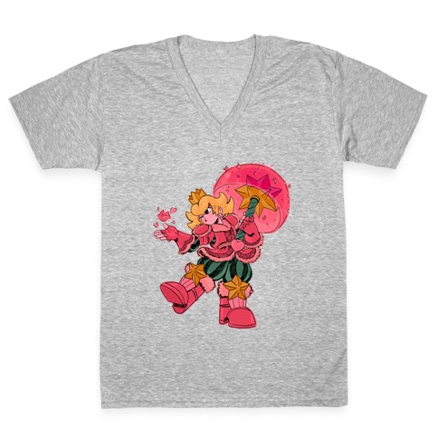 Toadstool Cleric  V-Neck Tee Shirt