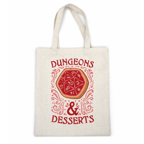 Dungeons & Desserts Casual Tote