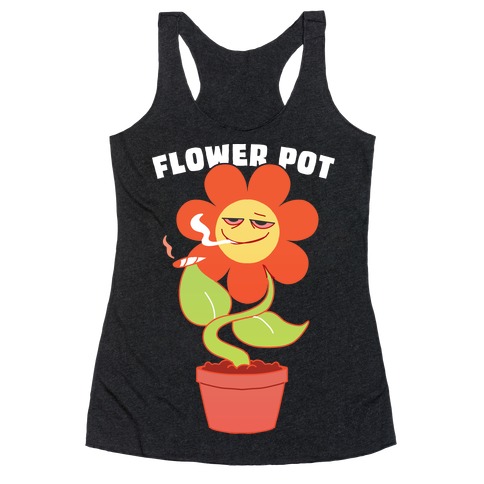 Flower pot Racerback Tank Top