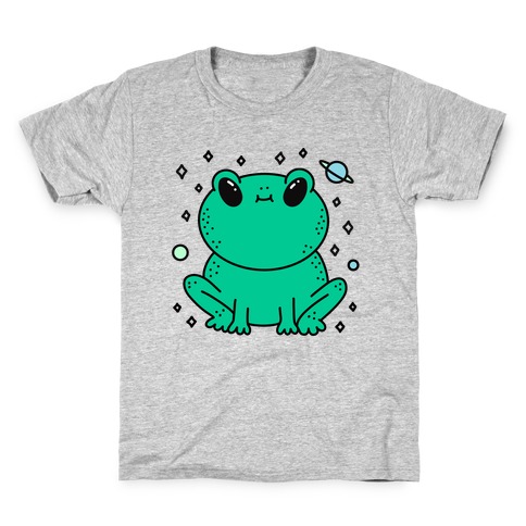 Alien Space Frog Kids T-Shirt