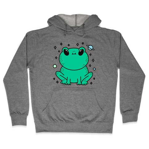 Alien Space Frog Hooded Sweatshirt