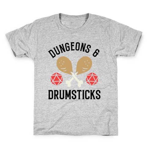 Dungeons & Drumsticks Kids T-Shirt