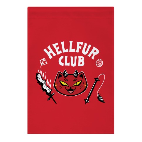 Hellfur Club Garden Flag