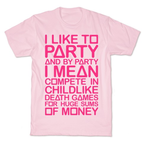 I Like To Party Squid Game Parody T-Shirt
