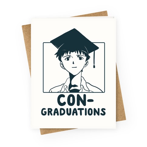 Con-graduations, Shinji-kun Greeting Card