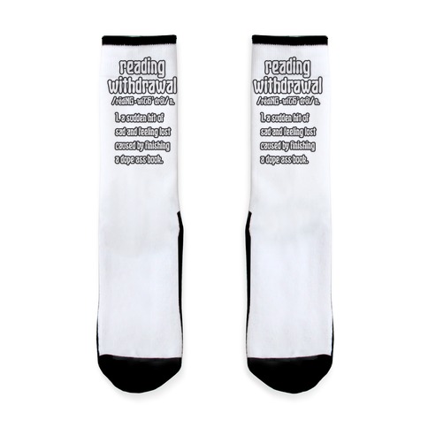 Reading Withdrawal Definition Sock