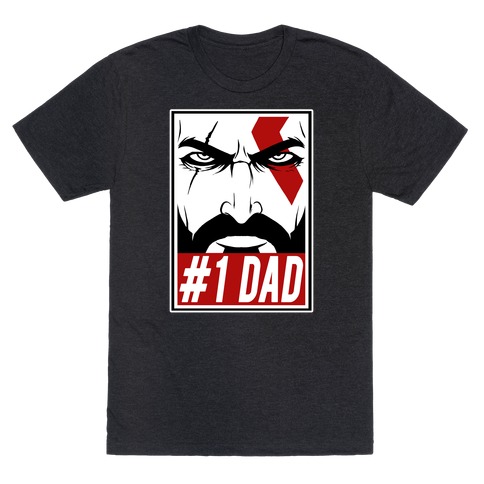 #1 Dad: Kratos T-Shirt