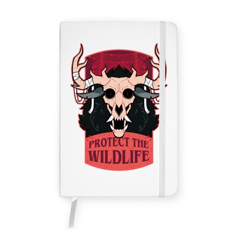 Protect The Wildlife (Wendigo) Notebook