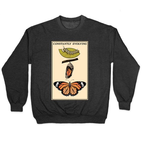 Constantly Evolving Monarch Butterfly Pullover