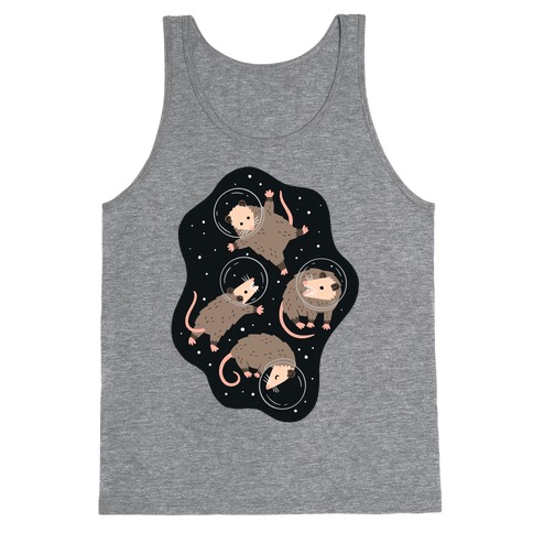 Opossums In Space Tank Top
